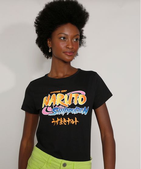 Camiseta-Feminina-Manga-Curta-Naruto-Decote-Redondo-Preta-9978605-Preto_1