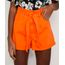 Short-de-Sarja-Feminino-Clochard-Cintura-Super-Alta-com-Faixa-para-Amarrar-Laranja-9979076-Laranja_1