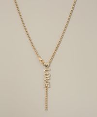 Colar-Feminino-com-Pingente--Love--Dourado-9976714-Dourado_2