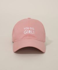 Bone-Feminino-Aba-Curva-Bordado--You-Go-Girl---Rosa-9983055-Rosa_1