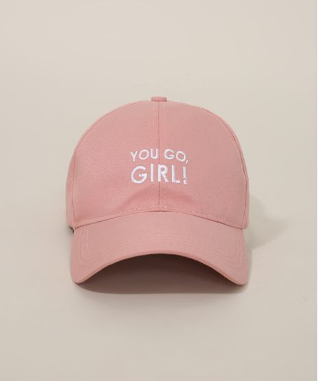 Bone-Feminino-Aba-Curva-Bordado--You-Go-Girl---Rosa-9983055-Rosa_1