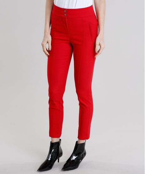Calca-Feminina-Skinny-Vermelha-8886819-Vermelho_1