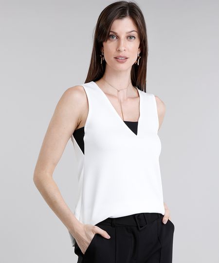 Regata-Feminina-Decote-V-com-Recorte-Contrastante-Branca-9022293-Branco_1