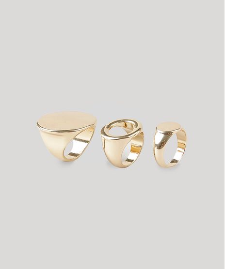 Kit-de-3-Aneis-Femininos-Dourado-8839742-Dourado_1
