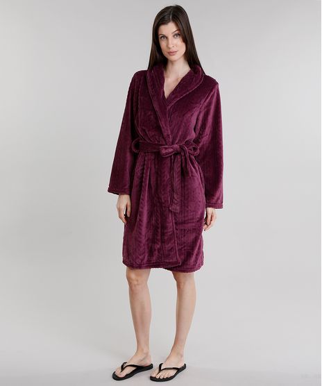 Roupao-Feminino-em-Microfibra-Manga-Longa--Vinho-8875859-Vinho_1