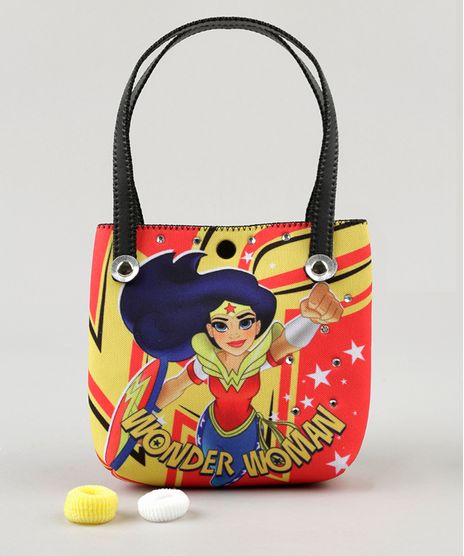 Bolsa-Infantil-Estampada-Mulher-Maravilha---Elasticos-de-Cabelo-Vermelha-9060657-Vermelho_1