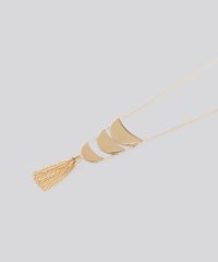 Colar-Feminino-Longo-Geometrico-com-Franja-Dourado-8839714-Dourado_3