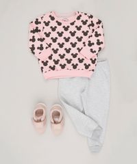 Conjunto-Infantil-Minnie-de-Blusao-Estampado-Rosa---Calca-em-Moletom-Cinza-Mescla-9097236-Cinza_Mescla_3