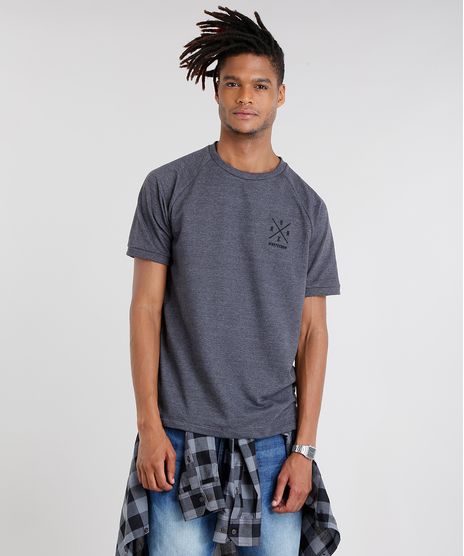 Camiseta-Masculina-Nineteen-86--Manga-Curta-Gola-Careca-Cinza-Escuro-9089233-Cinza_Escuro_1
