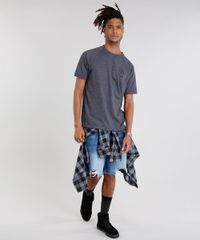 Camiseta-Masculina-Nineteen-86--Manga-Curta-Gola-Careca-Cinza-Escuro-9089233-Cinza_Escuro_3