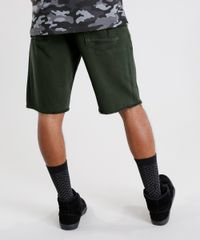 Bermuda-Masculina-Reta-Destroyed-Verde-Militar-9077173-Verde_Militar_2