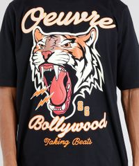 Camiseta-Masculina--Tigre--Manga-Curta-Gola-Redonda-Preta-9048376-Preto_4