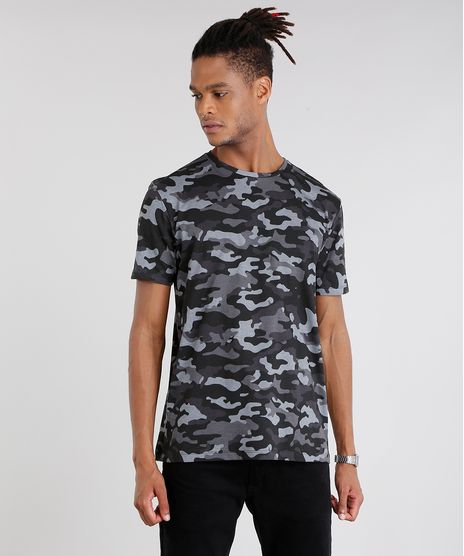 Camiseta-Masculina-Estampada-Camuflada-Manga-Curta-Gola-Careca--Preta-9089659-Preto_1