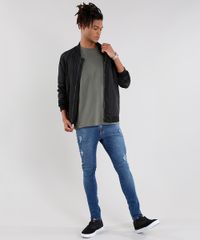 Camiseta-Masculina-Nineteen-86--Manga-Curta-Gola-Careca-Verde-Militar-9089660-Verde_Militar_3