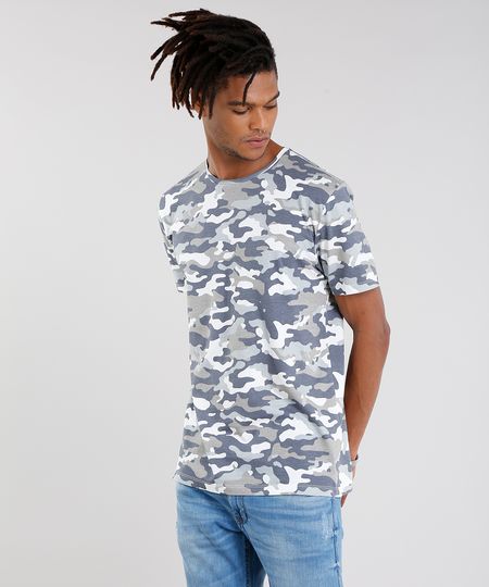 Camiseta-Masculina-Estampada-Camuflada-Manga-Curta-Gola-Careca-em-Algodao---Sustentavel-Cinza-9089661-Cinza_1