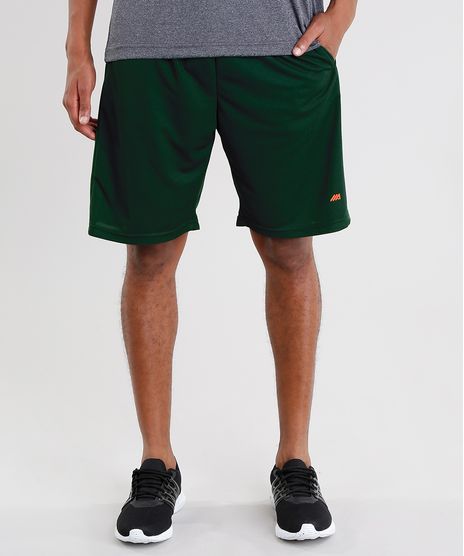 Bermuda-Masculina-Esportiva-Ace-com-Recorte-Verde-Escuro-9011155-Verde_Escuro_1