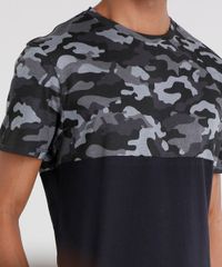 Camiseta-Masculina-com-Estampa-Camuflada-Manga-Curta-Gola-Careca-Preta-9089663-Preto_4