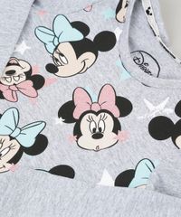 Blusa-Infantil-Minnie-Manga-Longa-Decote-Redondo-em-Algodao---Sustentavel-Cinza-Mescla-9042623-Cinza_Mescla_4