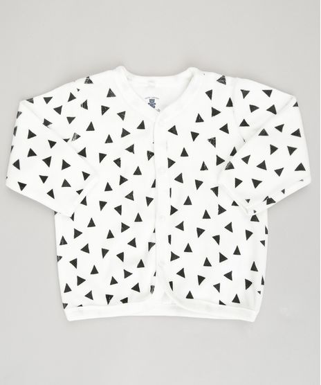 Cardigan-Infantil-em-Plush-Estampado-Geometrico-Manga-Longa-de-Algodao---Sustentavel-Off-White-8860613-Off_White_1