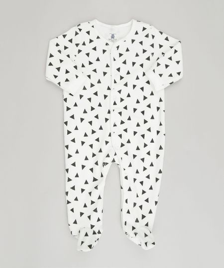 Macacao-Infantil-Estampado-Geometrico-em-Plush-de-Algodao---Sustentavel-Off-White-8860626-Off_White_1