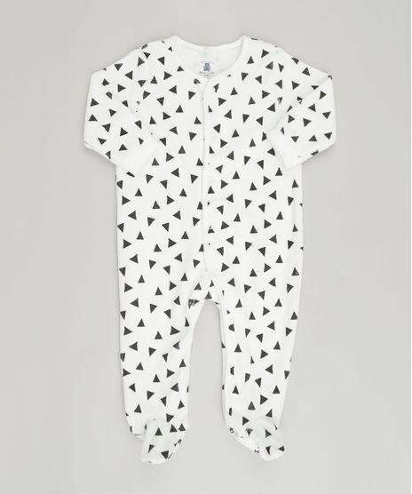 Macacao-Infantil-Estampado-Geometrico-em-Plush-de-Algodao---Sustentavel-Off-White-8860626-Off_White_1