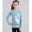 Blusa-Infantil--Unicornio--Manga-Longa-Decote-Redondo-em-Algodao---Sustentavel-Azul-9107640-Azul_1