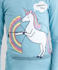 Blusa-Infantil--Unicornio--Manga-Longa-Decote-Redondo-em-Algodao---Sustentavel-Azul-9107640-Azul_4