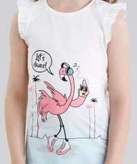 Conjunto-Infantil-de-Blusa-Flamingo-Manga-Longa-Off-White---Calca-Legging-Estampada-em-Algodao---Sustentavel-Azul-9048462-Azul_3