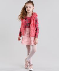 Colete-Infantil-de-Pelo-com-Capuz-Rosa-Escuro-8906015-Rosa_Escuro_3