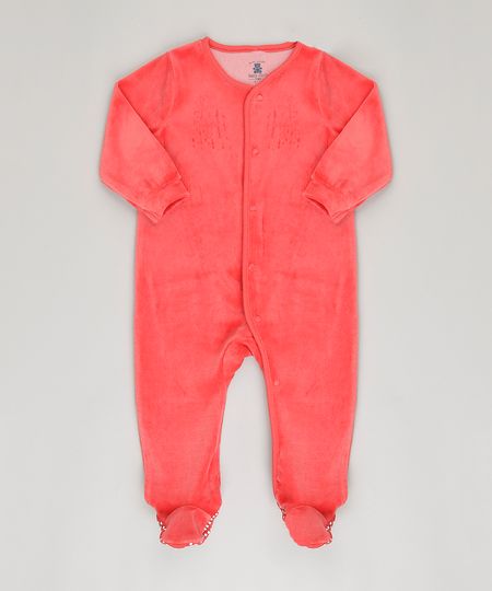Macacao-Infantil-em-Plush-de-Algodao---Sustentavel-Vermelho-8861379-Vermelho_1