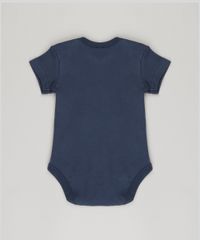 Body-Infantil-Mickey-Mouse-Manga-Curta-Gola-Redonda-em-Algodao---Sustentavel-Azul-Marinho-8920322-Azul_Marinho_2