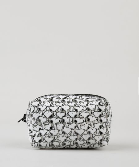 Necessaire-Feminina-Estampada-Snoopy-Preta-9095164-Preto_1