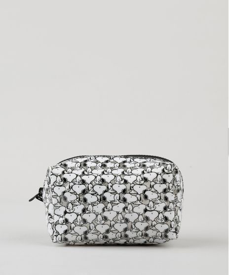 Necessaire-Feminina-Estampada-Snoopy-Preta-9095164-Preto_1