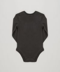 Body-Infantil--Aproveitem-Porque-Eu-Vou-Dormir--Manga-Longa-Decote-Redondo-em-Algodao---Sustentavel-Preto-8824394-Preto_2