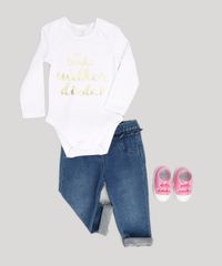 Body-Infantil--Eu-Tenho-a-Melhor-Dinda--Manga-Longa-Decote-Redondo-em-Algodao---Sustentavel-Branco-8824401-Branco_3