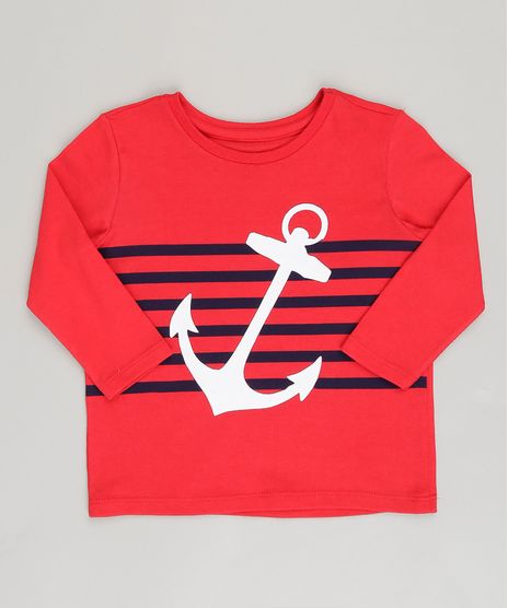 Camiseta-Infantil--Ancora--Manga-Longa-Gola-Careca-Vermelha-9093461-Vermelho_1