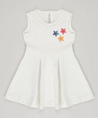 Vestido-Infantil-com-Lurex-e-Paetes-Bege-Claro-9040783-Bege_Claro_1