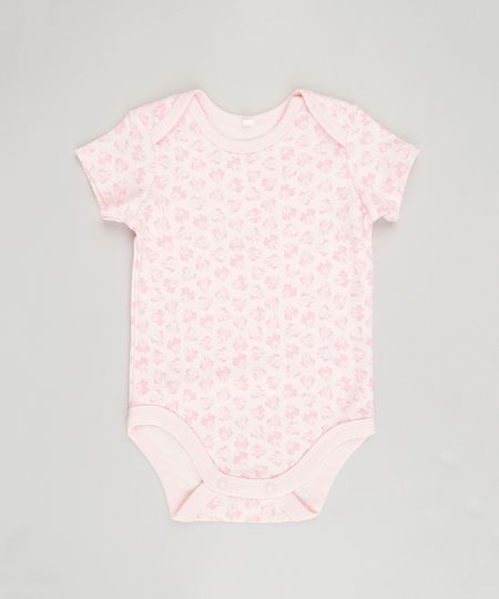 Body-Infantil-Estampado-Minnie-Manga-Curta-Decote-Redondo-em-Algodao---Sustentavel-Rosa-8918670-Rosa_1