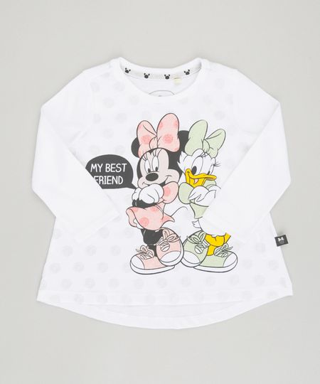 Blusa-Infantil-Minnie-e-Margarida-Manga-Longa-Decote-Redondo-em-Algodao---Sustentavel-Off-White-9135159-Off_White_1