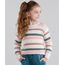 Sueter-Infantil-em-Trico-Listrado-com-Lurex-Manga-Longa-Decote-Redondo-Bege-8863303-Bege_1