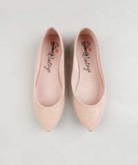 Sapatilha-Feminina-Bico-Fino-Moleca-Texturizada-Rosa-9155402-Rosa_4