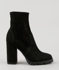 Bota-Meia-Feminina-Tratorada-em-Suede-Preta-9070655-Preto_1