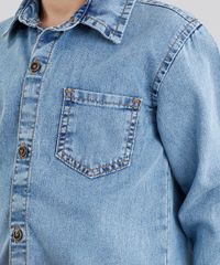 Camisa-Jeans-Infantil-Manga-Longa--Azul-Claro-9046440-Azul_Claro_4