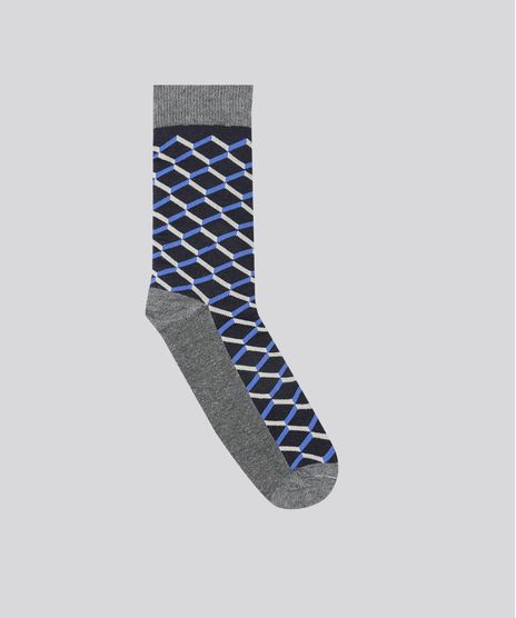 Meia-Divertida-Masculina-Estampada-Cinza-Mescla-9083843-Cinza_Mescla_1