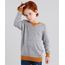 Sueter-Infantil-em-Trico-Manga-Longa-Gola-Careca-Cinza-8842334-Cinza_1