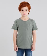 Camiseta-Infantil-com-Bolso-Manga-Curta-Gola-Careca-Verde-Militar-9038698-Verde_Militar_1