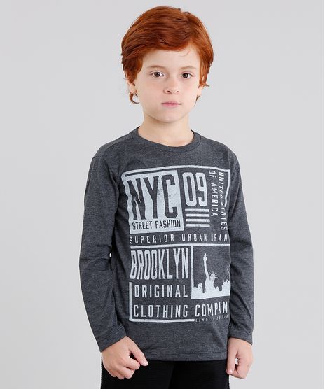 Camiseta-Infantil--NYC--Manga-Longa-Gola-Careca-Cinza-Mescla-Escuro-9082205-Cinza_Mescla_Escuro_1