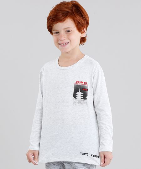 Camiseta-Infantil--Tokyo--Manga-Longa-Gola-Careca-Cinza-Mescla-Claro-9033485-Cinza_Mescla_Claro_1 Camiseta-Infantil--Tokyo--Manga-Longa-Gola-Careca-Cinza-Mescla-Claro-9033485-Cinza_Mescla_Claro_1