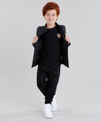 Camiseta-Infantil-Tigre-Manga-Longa-Gola-Careca-em-Algodao---Sustentavel-Preta-9033296-Preto_3
