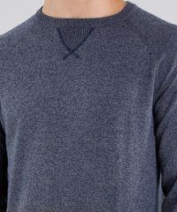 Sueter-Masculino-Basico-em-Trico-Gola-Careca-Manga-Longa-Azul-Marinho-8847578-Azul_Marinho_4
